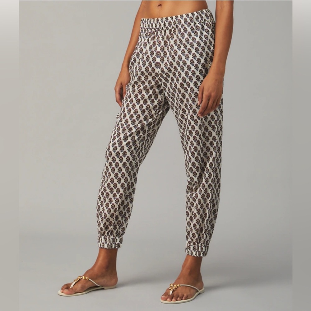 Tory Burch Beach Pant Purple Thistle Women’s XL